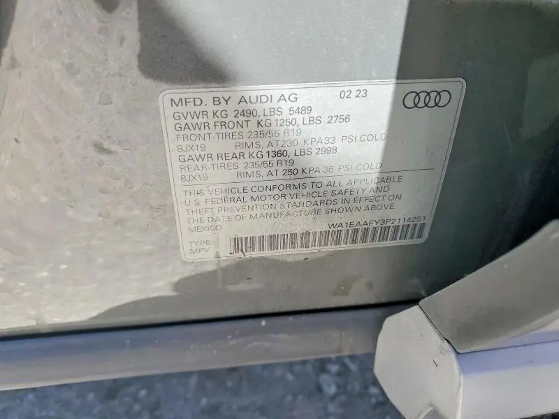 2023 AUDI Q5 PREMIUM PLUS 45  