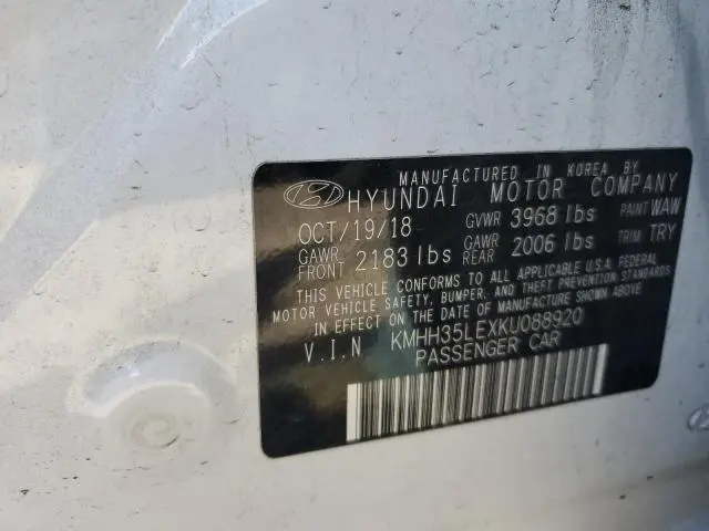 2019 HYUNDAI ELANTRA GT