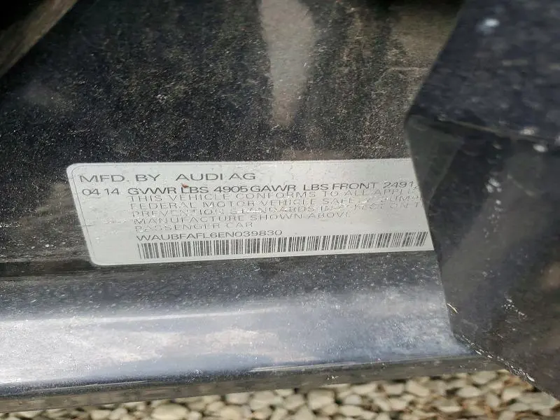 2014 AUDI A4 PREMIUM  