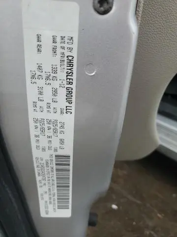 2012 DODGE GRAND CARAVAN CREW  