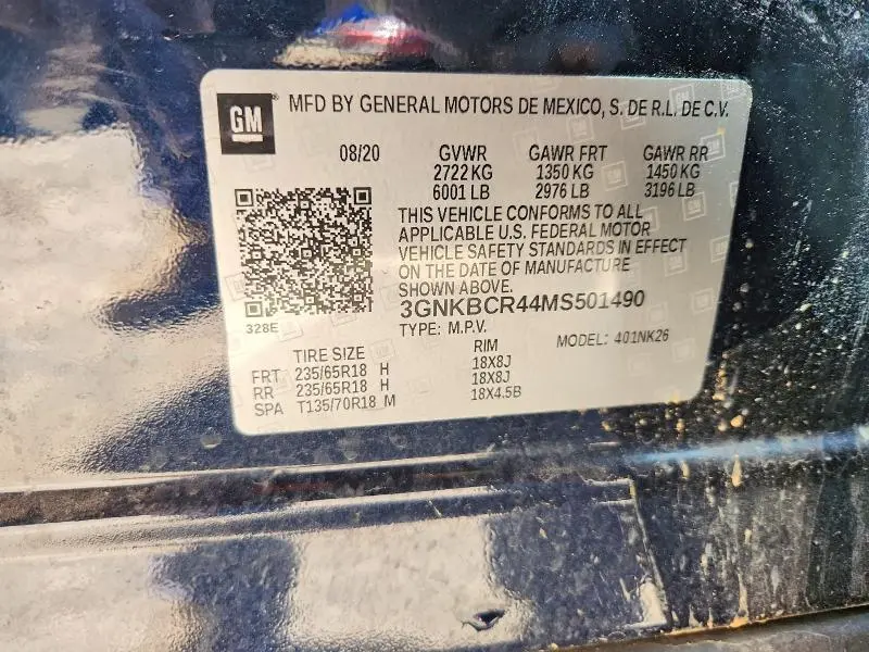 2021 CHEVROLET BLAZER 2LT  