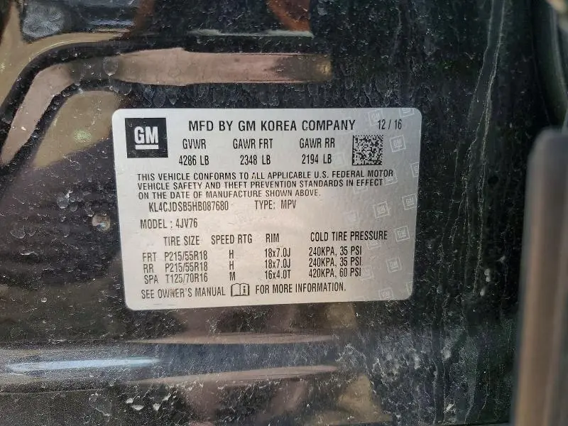 2017 BUICK ENCORE PREMIUM  