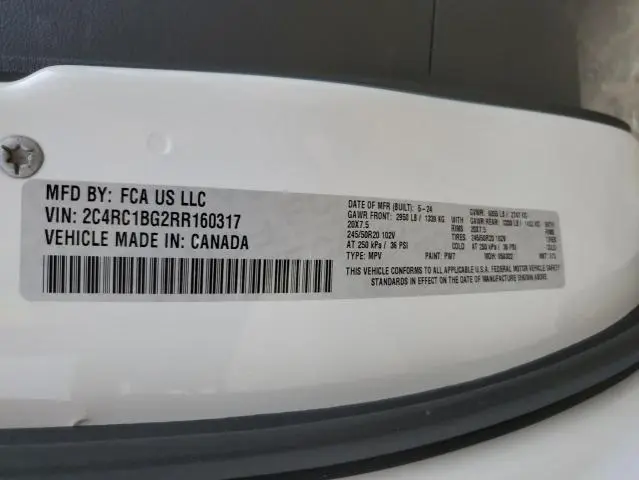 2024 CHRYSLER PACIFICA TOURING L  