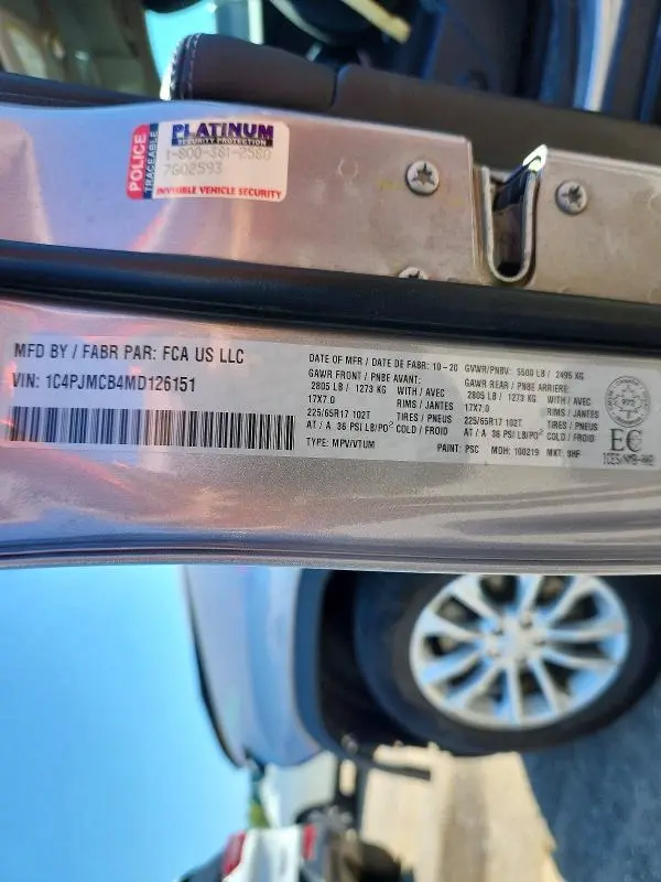2021 JEEP CHEROKEE LATITUDE  