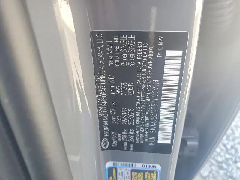 2026 HYUNDAI TUCSON SEL  