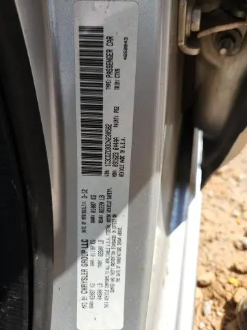 2012 DODGE AVENGER SXT  