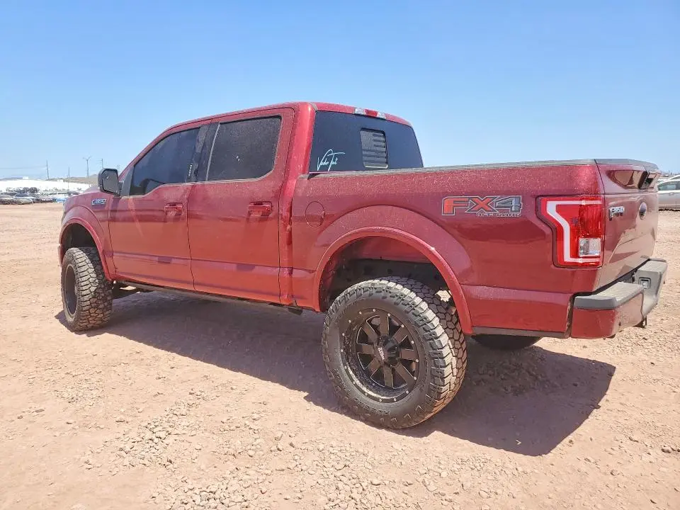 2016 FORD F150 SUPERCREW  