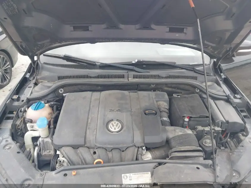 2011 VOLKSWAGEN JETTA 2.5L SE
