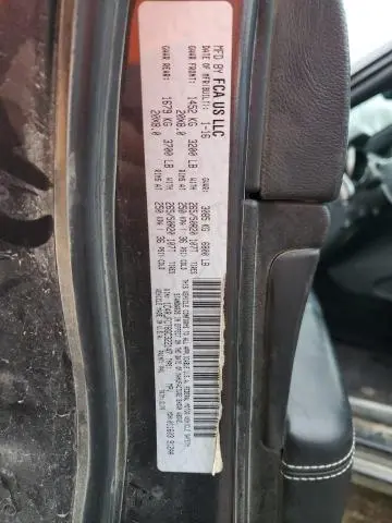 2016 JEEP GRAND CHEROKEE OVERLAND  