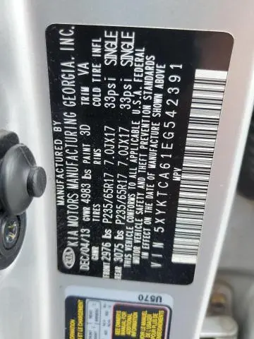 2014 KIA SORENTO LX
