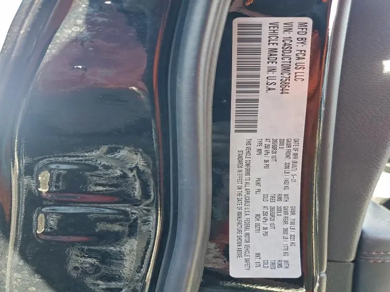 2021 DODGE DURANGO R/T  