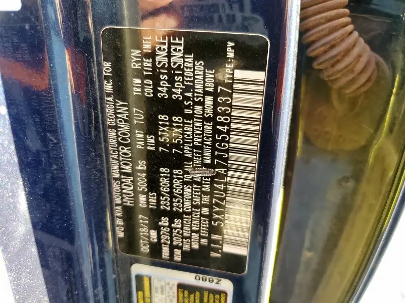 2018 HYUNDAI SANTA FE SPORT   