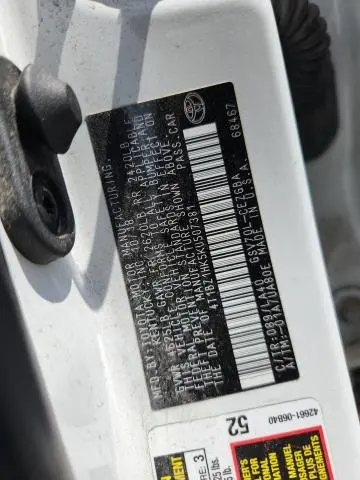 2019 TOYOTA CAMRY XLE V6  