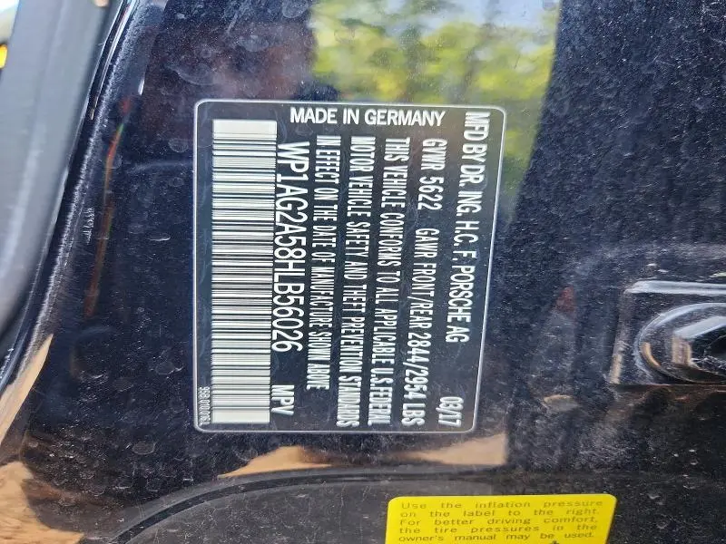 2017 PORSCHE MACAN GTS  