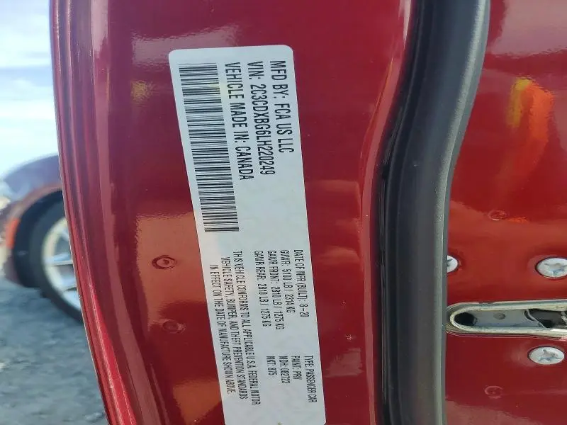 2020 DODGE CHARGER SXT  