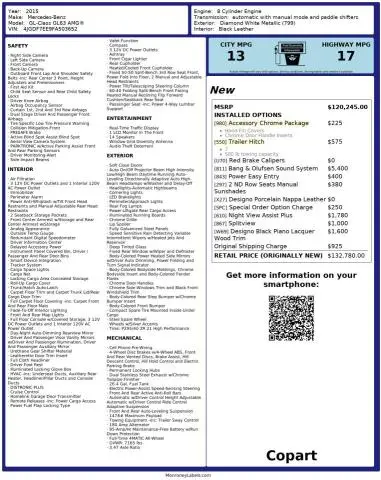 2015 MERCEDES-BENZ GL 63 AMG  