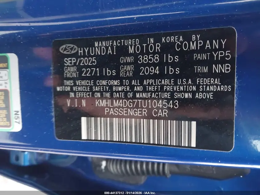 2026 HYUNDAI ELANTRA SEL SPORT