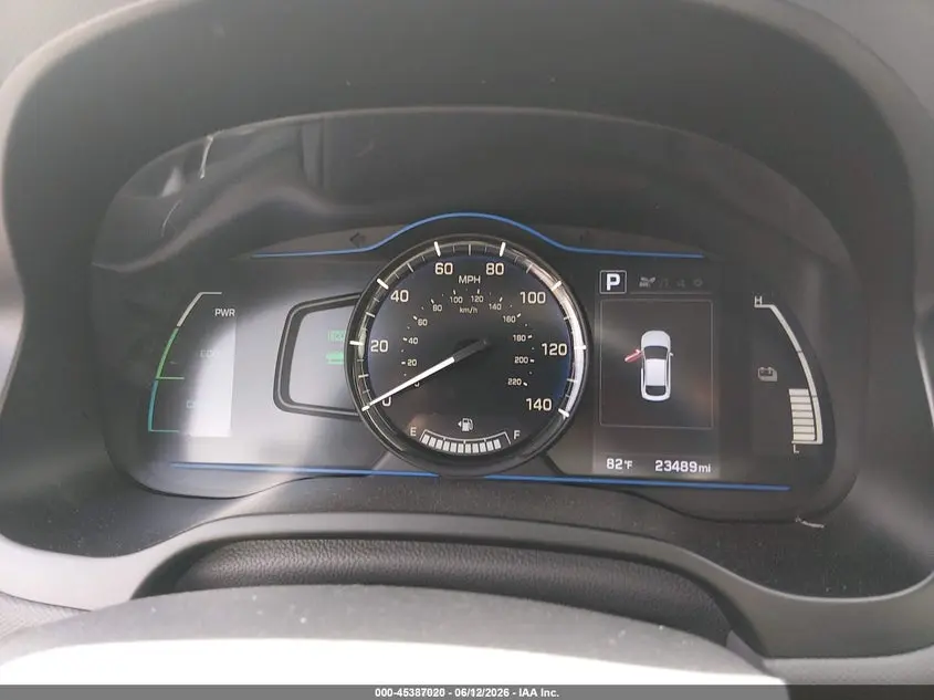 2019 HYUNDAI IONIQ HYBRID BLUE