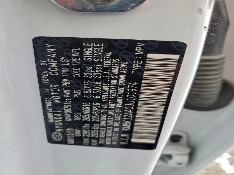 2018 HYUNDAI KONA SE  