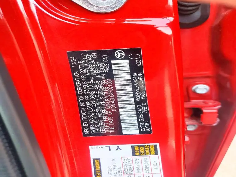 2024 TOYOTA PRIUS LIMITED  