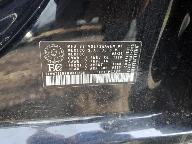 2021 VOLKSWAGEN JETTA GLI  