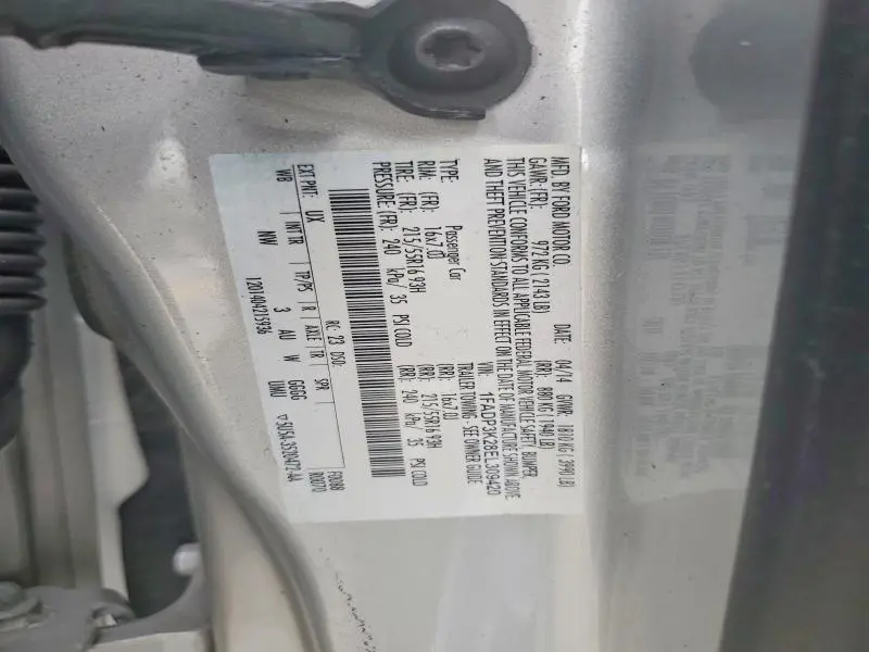 2014 FORD FOCUS SE  