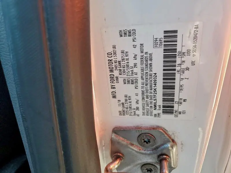 2019 FORD TRANSIT CONNECT XLT  