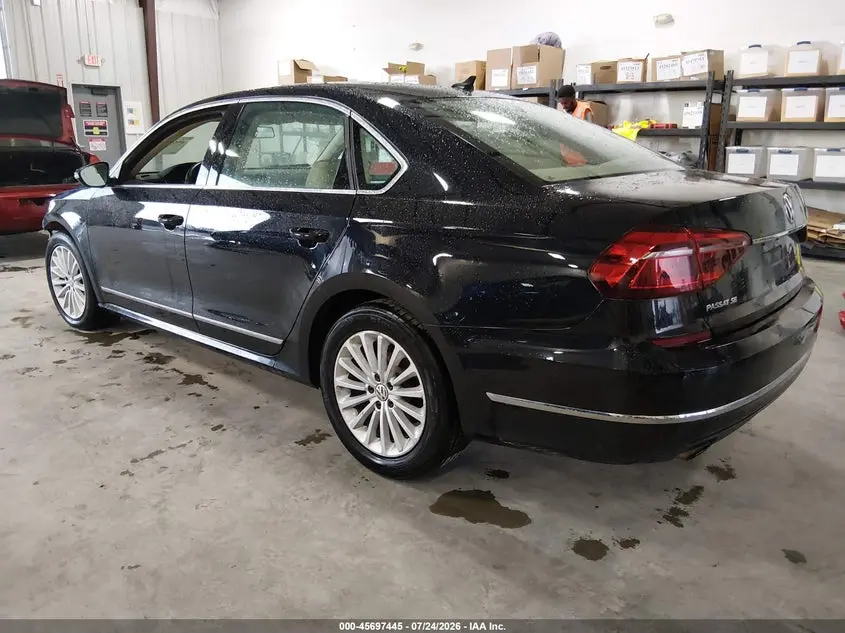 2017 VOLKSWAGEN PASSAT 1.8T SE