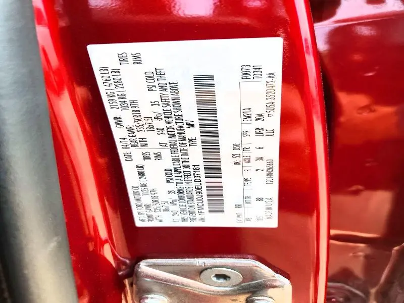 2014 FORD ESCAPE TITANIUM  