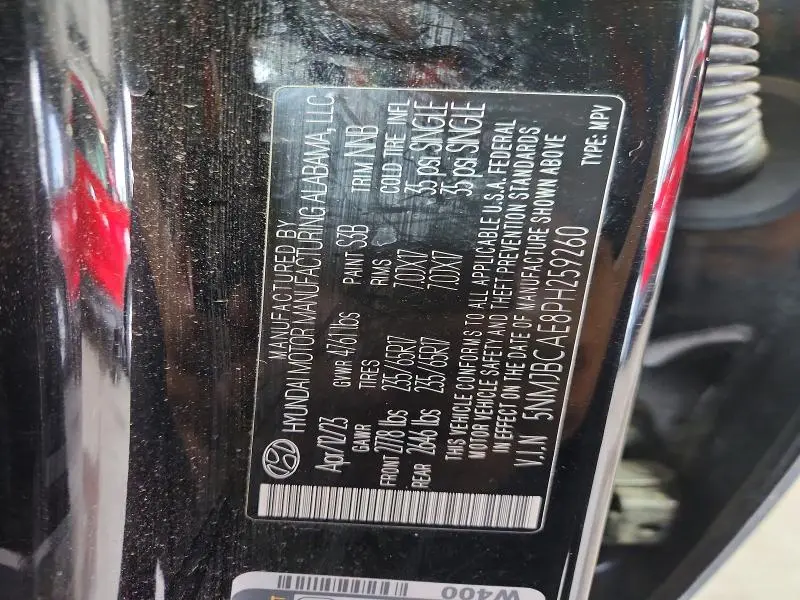 2023 HYUNDAI TUCSON SEL  