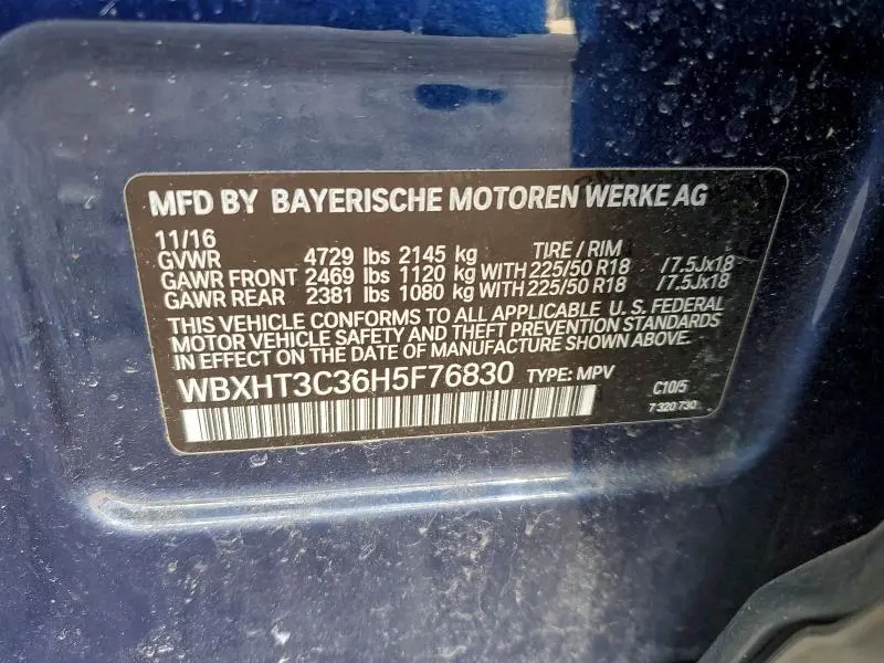 2017 BMW X1 XDRIVE28I  