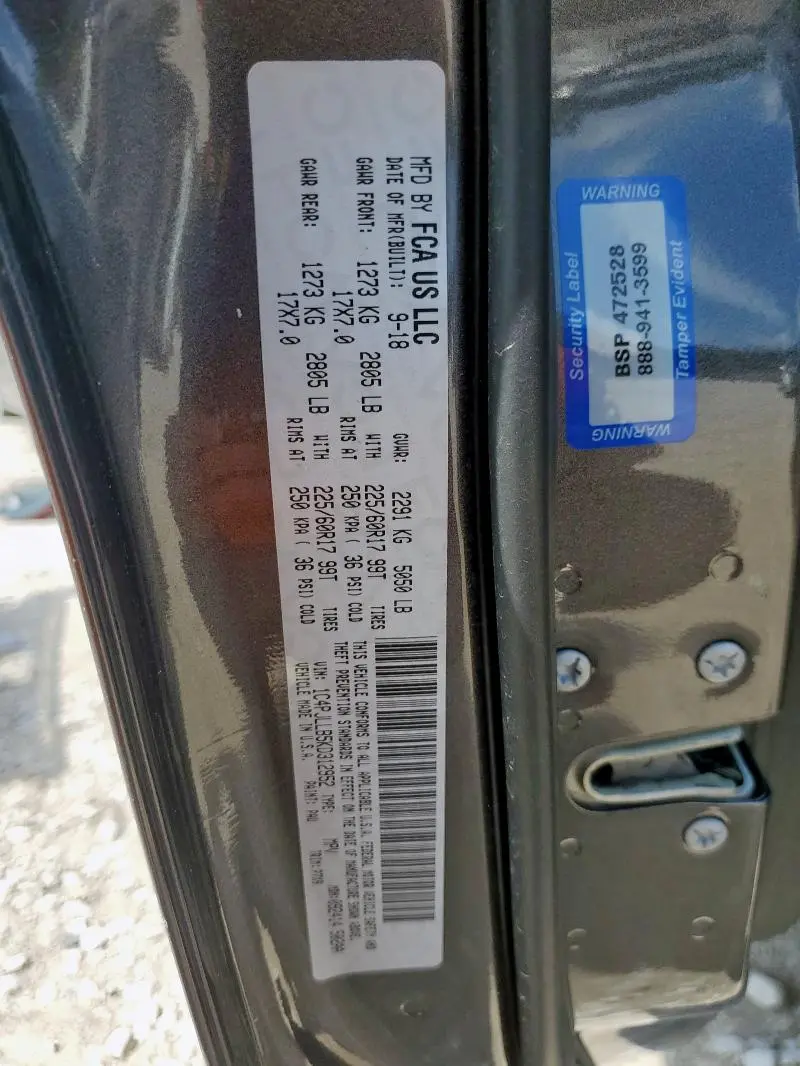 2019 JEEP CHEROKEE LATITUDE PLUS  