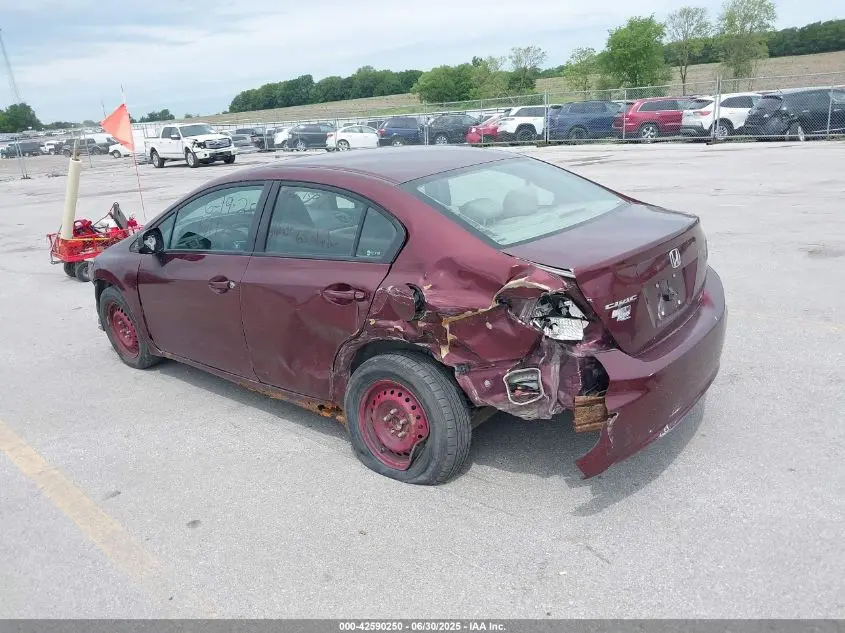 2012 HONDA CIVIC LX