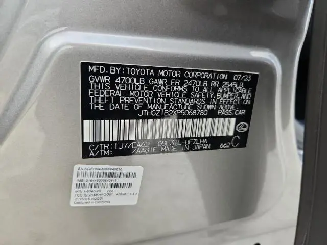 2023 LEXUS IS 350 F SPORT DESIGN  