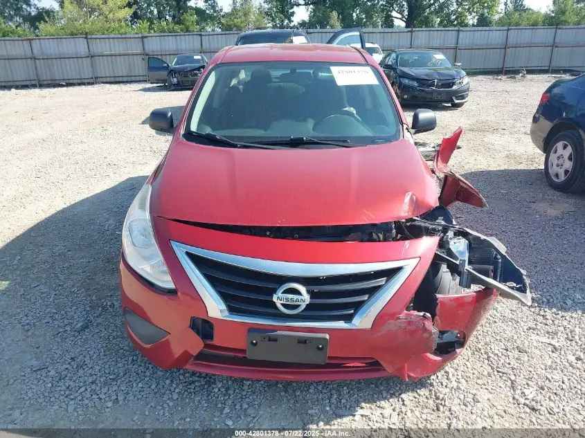 2015 NISSAN VERSA 1.6 S+
