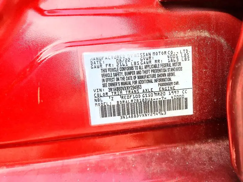 2022 NISSAN SENTRA SR  