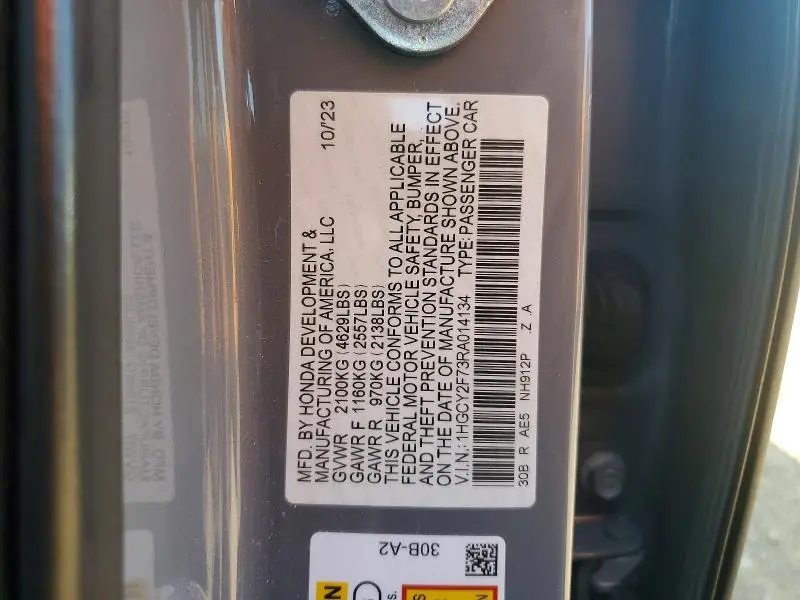 2024 HONDA ACCORD HYBRID SPORT-L  