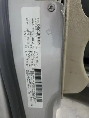 2015 CHRYSLER TOWN & COUNTRY TOURING  