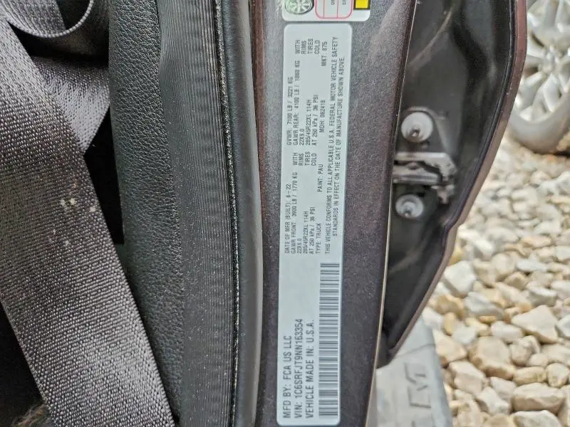 2022 RAM 1500 LARAMIE  