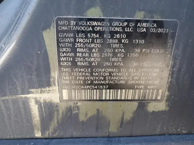 2023 VOLKSWAGEN ATLAS SE