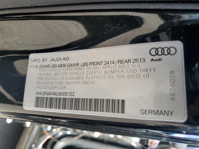 2020 AUDI A4 PREMIUM PLUS