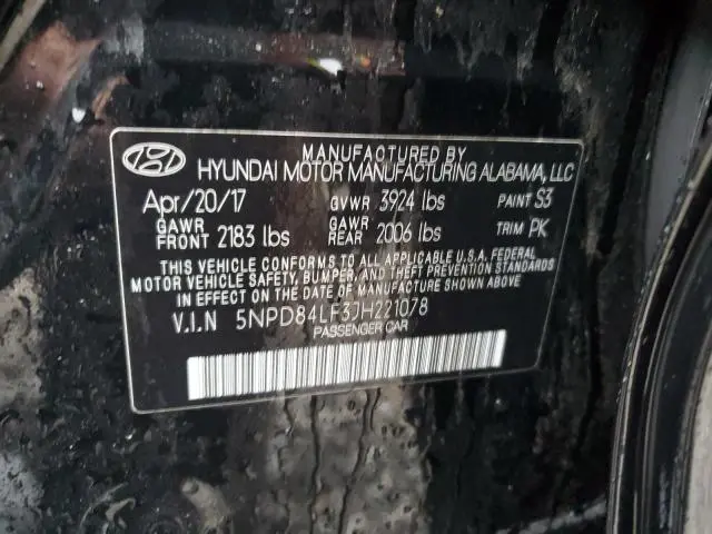 2018 HYUNDAI ELANTRA SEL  