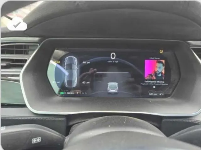 2015 TESLA MODEL S   