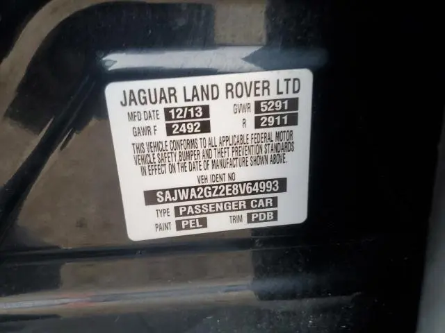 2014 JAGUAR XJL PORTFOLIO  