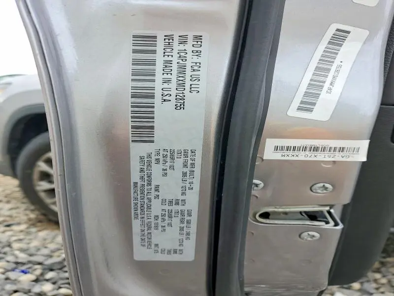 2021 JEEP CHEROKEE LATITUDE LUX  