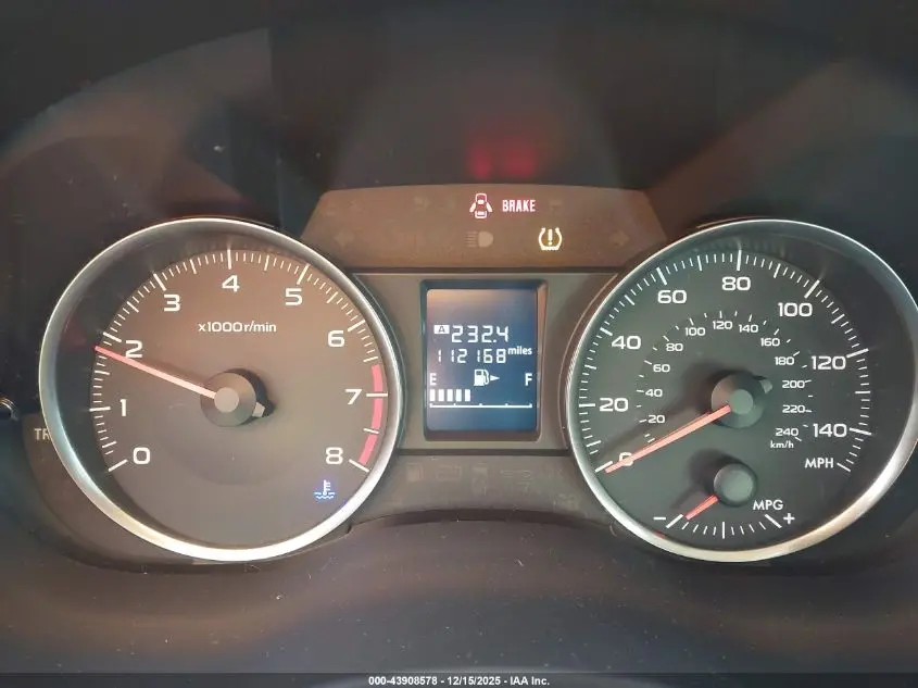 2016 SUBARU CROSSTREK 2.0I PREMIUM