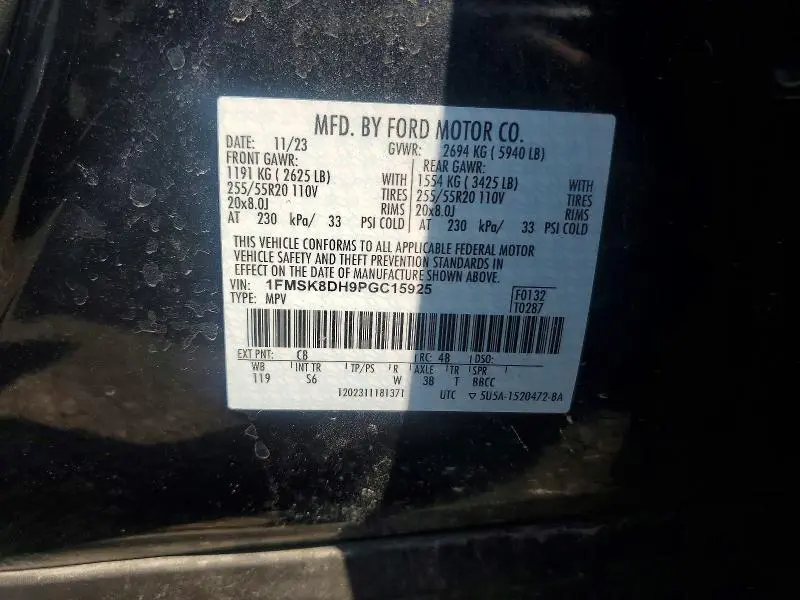 2023 FORD EXPLORER XLT  