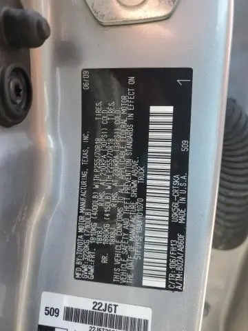 2010 TOYOTA TUNDRA DOUBLE CAB SR5  