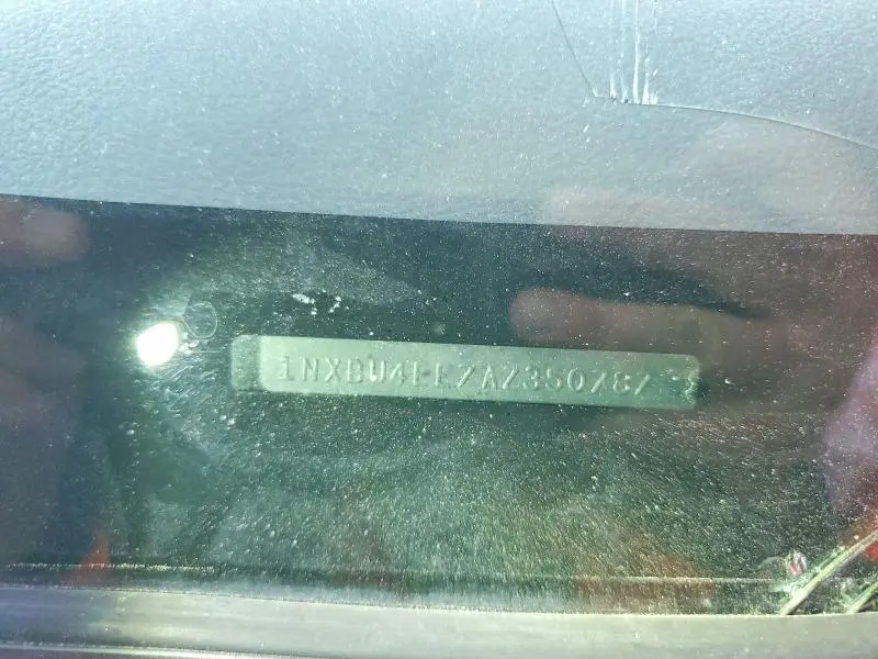 2010 TOYOTA COROLLA BASE  
