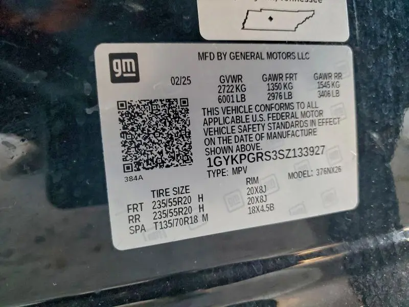 2025 CADILLAC XT6 SPORT  